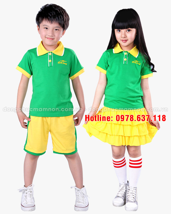 May đồng phục mầm non | May dong phuc mam non